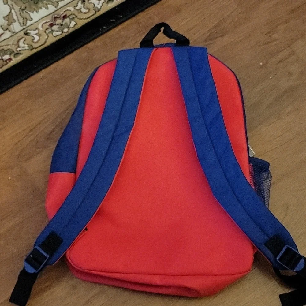 Marvel Spider-Man red blue backpack 12x16x5